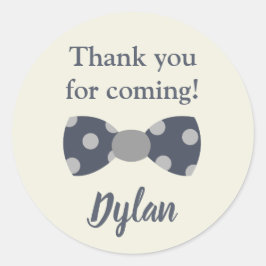 Adesivo Sr. Um marinho maravilhoso e gravata de arco cinza