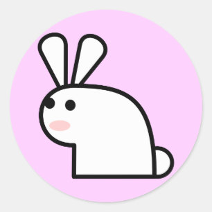 Adesivo Sr. White Wabbit Sticker