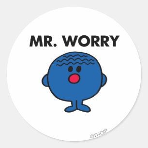 Adesivo Sr. Worry Classic