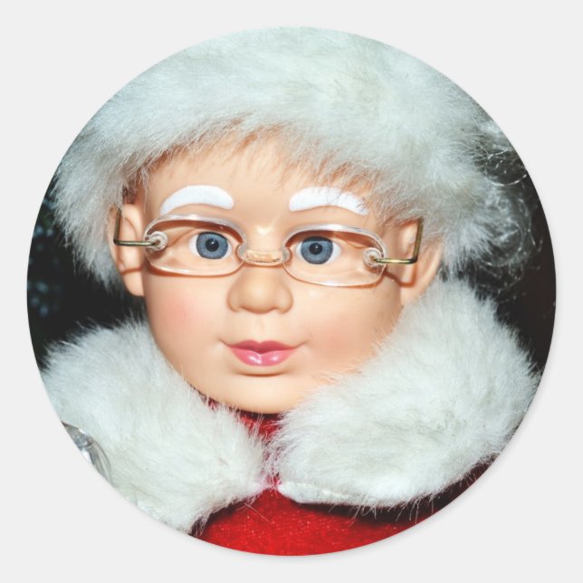 Adesivo Sra. Claus (Frente)