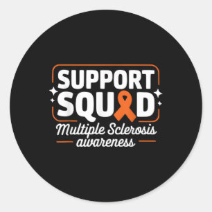 Adesivo Sra. Warrior Sra. Support Squad Sclerose Múltipla 