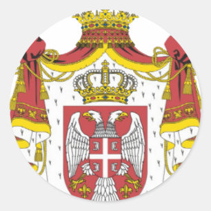 Adesivo Srbija Grb/brasão sérvio
