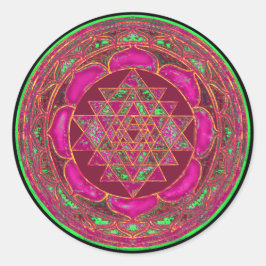 Adesivo Sri Lakshmi Yantra Mandala