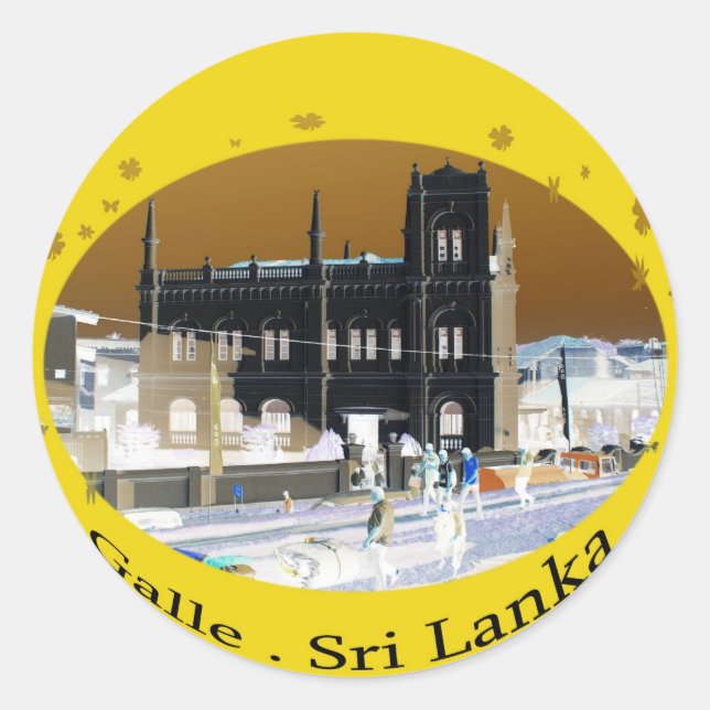 Adesivo sri lanka sticker 1 galle, Sri Lanka (Frente)