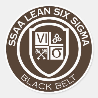 ADESIVO SSAA BLACK BELT STICKER