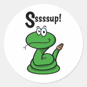 Adesivo Sssssup! Cobra