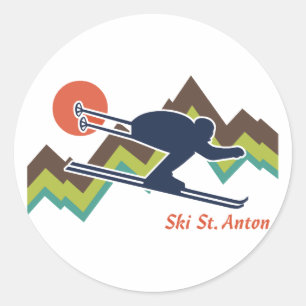 Adesivo St. Anton do esqui