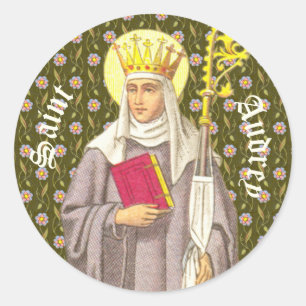 Adesivo St. Audrey (Etheldreda) (P 003)