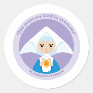 Adesivo St. Catherine Laboure
