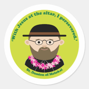 Adesivo St. Damien de Molokai