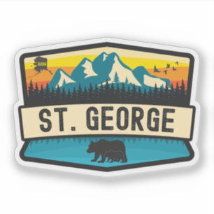 Adesivo St. George, Alasca