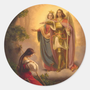 Adesivo St. Joana do arco St Michael Catherine Alexandria
