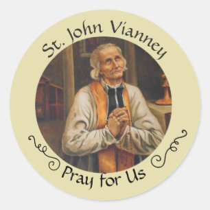 Adesivo St John Vianney banquete o 4 de agosto