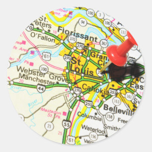 Adesivo St Louis, Missouri
