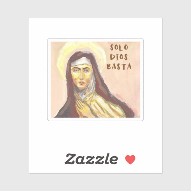 Adesivo St. Teresa of Avila (Folha)