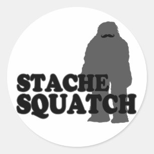 Adesivo Stache Squatch