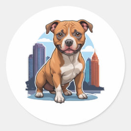 Adesivo Staffordshire Bull Terrier