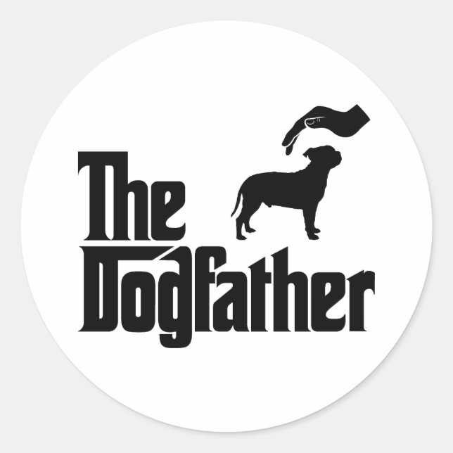 Adesivo Staffordshire Bull Terrier (Frente)