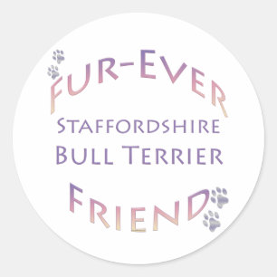 Adesivo Staffordshire Bull Terrier Fuere Friend