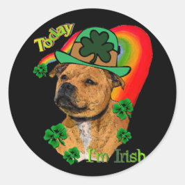 Adesivo Staffordshire Bull Terrier Rua.