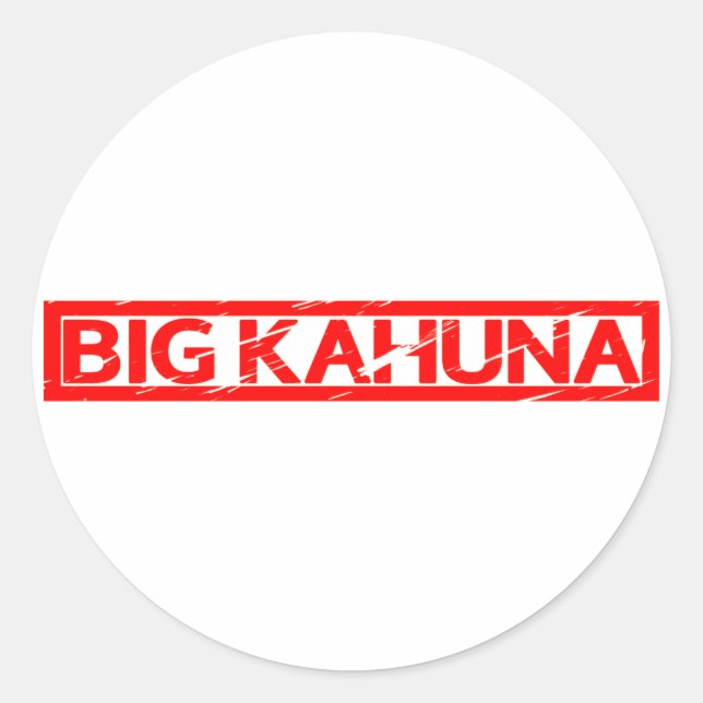 Adesivo Stamp Big Kahuna (Frente)
