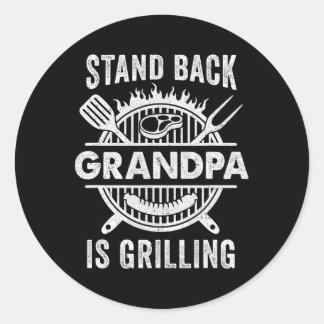 Adesivo Stand Ck Grandpa Está Indo Com Dia de os pais Engr