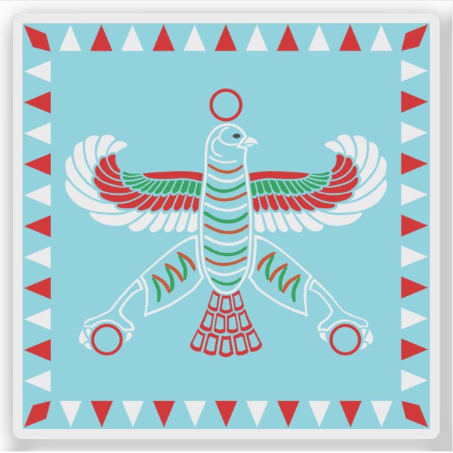 Adesivo Standard of the Achaemenid Empire, 559–529 BC,Iran (Frente)