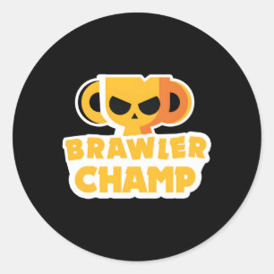 Adesivo Star Gamer Os Jogos Estrelas Brawler Beawler
