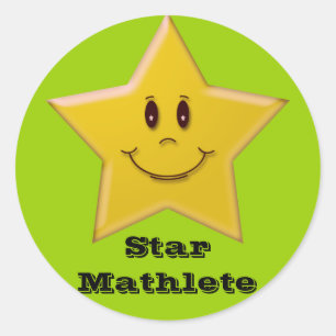 Adesivo Star Mathlete Sticker