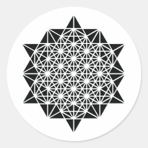 Adesivo Star of Creative Space Time Mandala