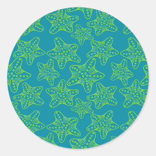 Adesivo Starfish Crowd Pattern
