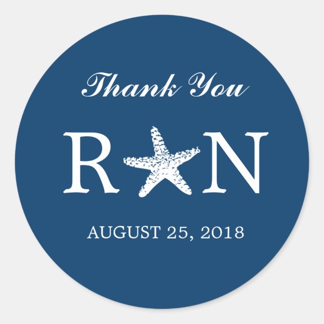 Adesivo Starfish Graceful | Casamento (Frente)