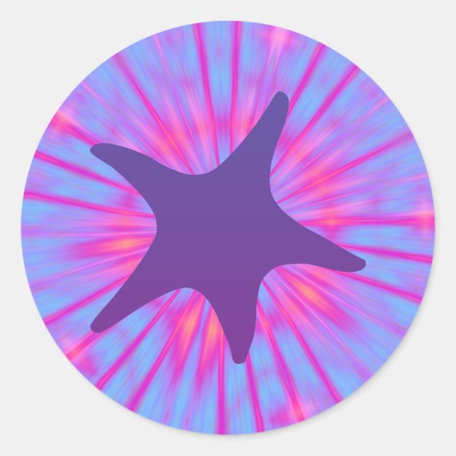 Adesivo Starfish Roxo (Frente)