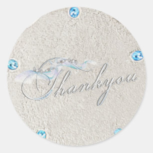 Adesivo Starfish Sand Dollar Obrigado Sticker