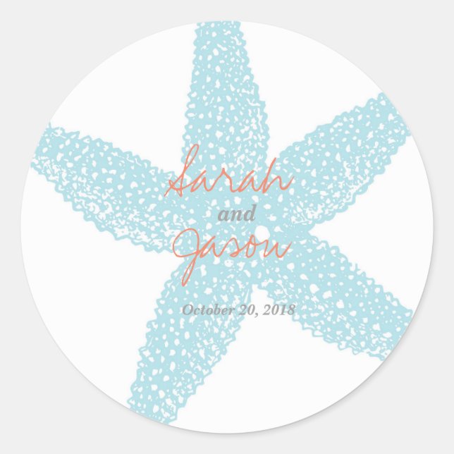 Adesivo Starfish Sticker 3" redondo (Frente)