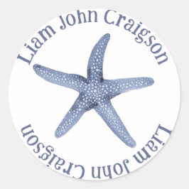 Adesivo Starfish Sticker Personalizado