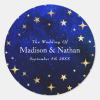 Starry Night Galaxy Wedding