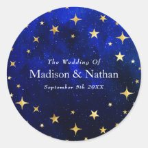 Starry Night Galaxy Wedding