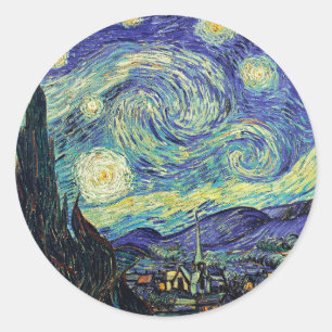Adesivo Starry Night por van Gogh