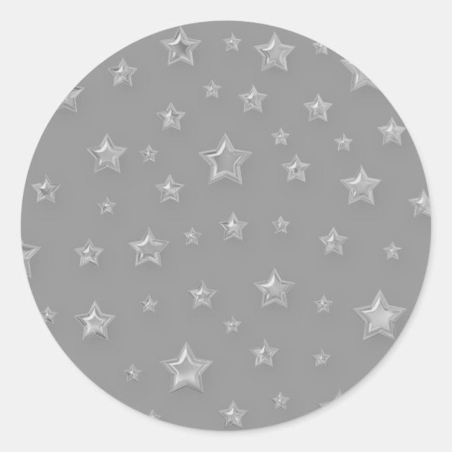 Adesivo Starry Silver Sticker (Frente)