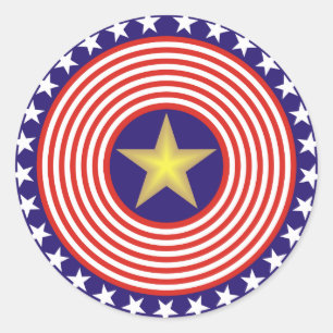 Adesivo Stars and Strike Sticker