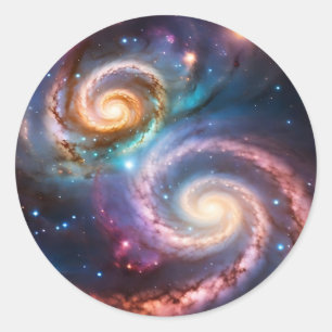 Adesivo Stars Spiral Galaxy