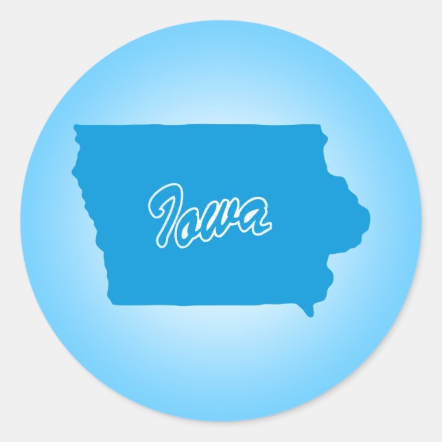 Adesivo State Iowa (Frente)