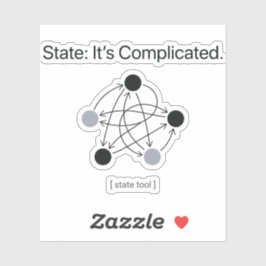 Adesivo State Its Complicated Programmer Humor