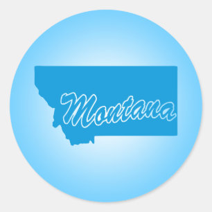 Adesivo State Montana