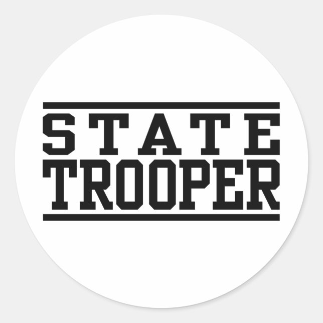 Adesivo State Trooper (Frente)