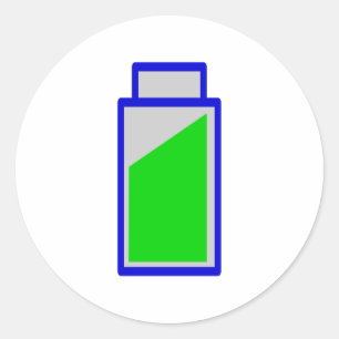 Adesivo Status de bateria battery accu status