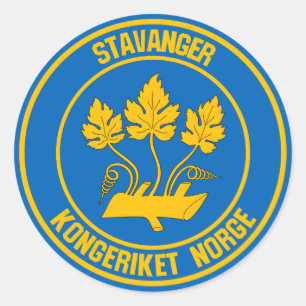 Adesivo Stavanger Round Emblem