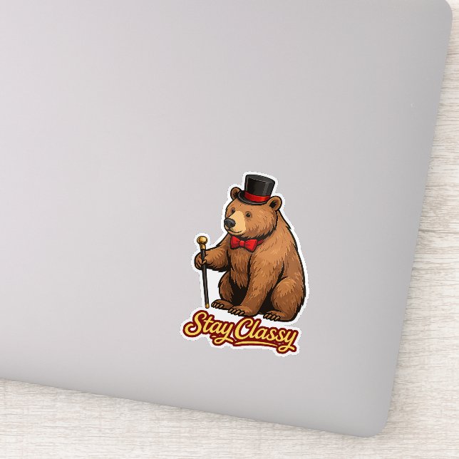 Adesivo Stay Classy (Detalhe)