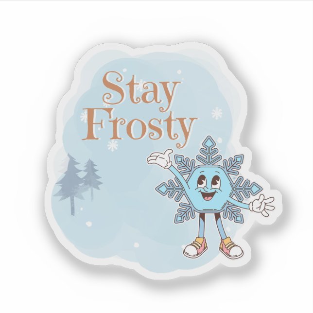 Adesivo Stay Frosty (Frente)